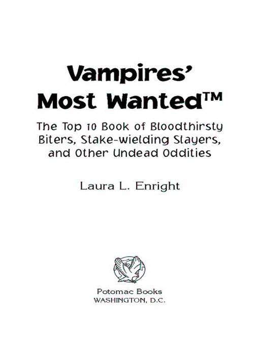 Title details for Vampires' Most Wanted by Laura N. Enright - Available